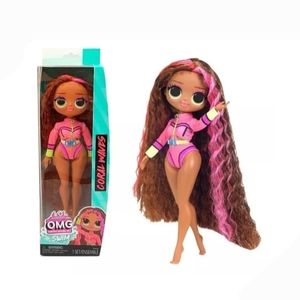 L.O.L Surprise! O.M.G.‎ Swim Doll's Coral Waves Pink Dress 9 Inches